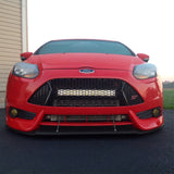 13-14 Ford Focus ST Front Bumper Splitter Lip - CF Look