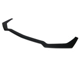 18-19 Ford Mustang GT Style Front Bumper Splitter Lip Black - PP