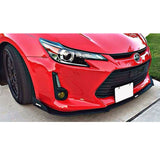 14-16 Scion TC Coupe V1 Style Front Bumper Lip Splitter Carbon Fiber