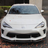 17-18 Toyota 86 Front Bumper Splitter Matte Black - PP