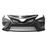 18-20 Toyota Camry SE Style Front Bumper Lip 3PCS - PU