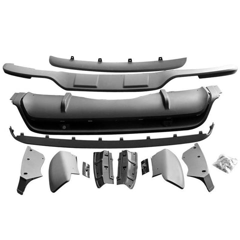 11-13 X5 E70 Lci Model Front & Rear Bumper Lip Spoiler Kit 13Pcs PP