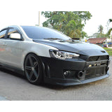 08-15 Mitsubishi Lancer FQ FQ440 Style Front Bumper Cover Conversion - PP