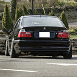 99-01 BMW E46 Sedan Type-H Rear Bumper Lip Spoiler - PU