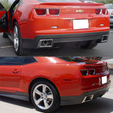 10-13 Chevy Camaro OE Style Rear Lip Diffuser + Muffler Tips