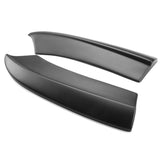 15-19 Dodge Charger SRT Style Rear Bumper Lip Aprons Matte Black Pair - PP