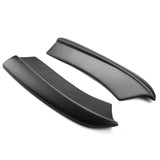 15-19 Dodge Charger SRT Style Rear Bumper Lip Aprons Matte Black Pair - PP