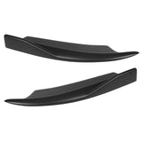 15-20 Dodge Charger V2 Style Rear Bumper Lip Side Apron Matte Black - PP