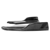 20-22 Charger Widebody Rear Bumper Side Apron Spat - Carbon Fiber Print PP
