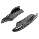20-22 Charger Widebody Rear Bumper Side Apron Spat - Carbon Fiber Print PP