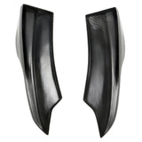 20-22 Charger Widebody Rear Bumper Side Apron Spat - Carbon Fiber Print PP