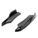 20-22 Charger Widebody Rear Bumper Side Apron Spat Valance - Gloss Black PP