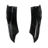 20-22 Charger Widebody Rear Bumper Side Apron Spat Valance - Gloss Black PP