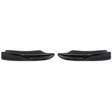 20-22 Charger Widebody Rear Bumper Side Apron Spat Valance - Matte Black PP