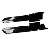 10-14 Ford Mustang LS Style Rear Bumper Lip Apron 2PC PP - Gloss Black