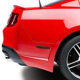 10-12 Ford Mustang V6 Rear Bumper Lip Aprons 2PC - PU
