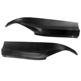 18-22 Honda Accord IK V2 Style Rear Bumper Lip Aprons - Unpainted PP 2PCS