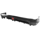 06-11 Civic 4Dr Sedan Rear Bumper Lip Spoiler with LED 3RD Brake Light