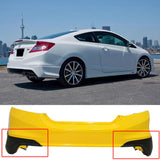 12-13 Honda Civic Coupe Si only HF-P Style Rear Aprons Lip
