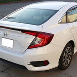 16-17 Honda Civic 4Dr Rear Bumper Lip Splitters 2PC - PP