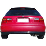 92-95 Honda Civic 3Dr Rear Bumper Lip Spoiler