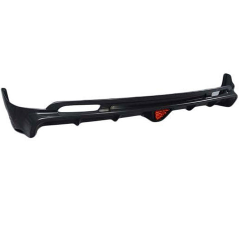 11-14 Honda CRZ 2D Mugen Style Rear Bumper Lip Spoiler with Brake Light