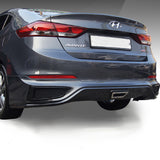 17-18 Hyundai Elantra SPW Style Rear Bumper Diffuser Lip - PP