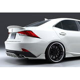 14-16 Lexus IS F Sport AR Style Rear Bumper Lip Mattle Black - PP