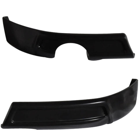 09-11 Mazda 3 4D 5D K-Style Rear Bumper Lip Splitter Valance 2pcs Single Outlet