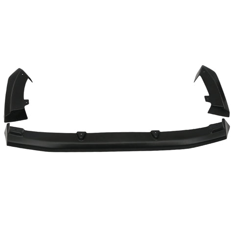 10-13 Mazda 3 Hatchback 3 Piece Rear Lip Apron Diffuser Dual Exhaust