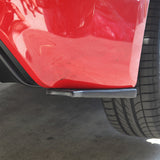 13-17 Scion FRS Subaru BRZ CS Bottom Line Style Rear Aprons Valences Lip