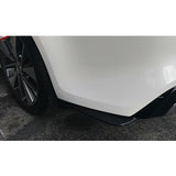 Universal Fit Rear Bumper Lip Splitters V1 Style 2PC - PP