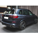 19-21 BMW G05 X5 M Sport Rear Splitter Aprons MP Style 2PCS - Gloss Black