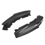 21-22 BMW G80 M3 Sedan OE Style 2PCS Rear Bumper Splitters Dry Carbon Fiber