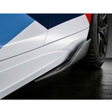 16-20 BMW M2 P Style Side Skirts Rocker Panel Extension - Carbon Fiber