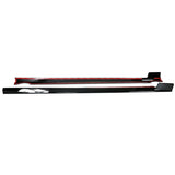19-20 BMW G07 X7 M Sport Side Skirts Lip Extension Pair ABS - Gloss Black