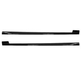 19-20 BMW G07 X7 M Sport Side Skirts Lip Extension Pair ABS - Gloss Black