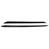 19-20 BMW G20 M Sport Bumper M-Performance Side Skirt Gloss Black - ABS
