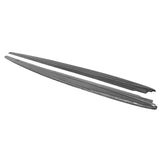 17-19 BMW 5 Series G30 M-Tech Side Skirts Extension MP Style - Carbon Fiber