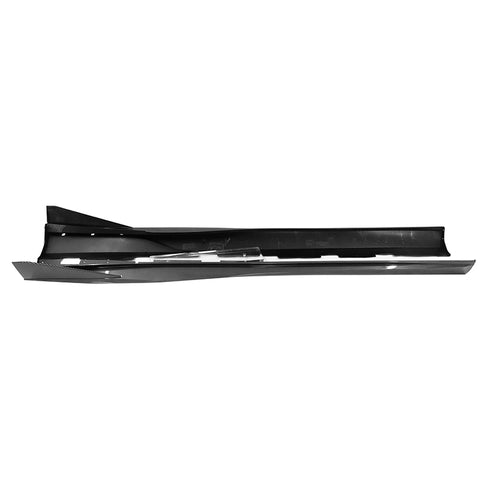 10-15 Chevy Camaro IK V3 Style Add On Side Skirts Extension - Carbon Fiber Print PP