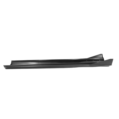 10-15 Chevy Camaro Side Skirts Add On Rocker Panel IK V3 Style - Matte Black PP