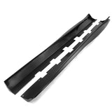 10-15 Chevy Camaro Side Skirts Add On Rocker Panel IK V3 Style - Matte Black PP