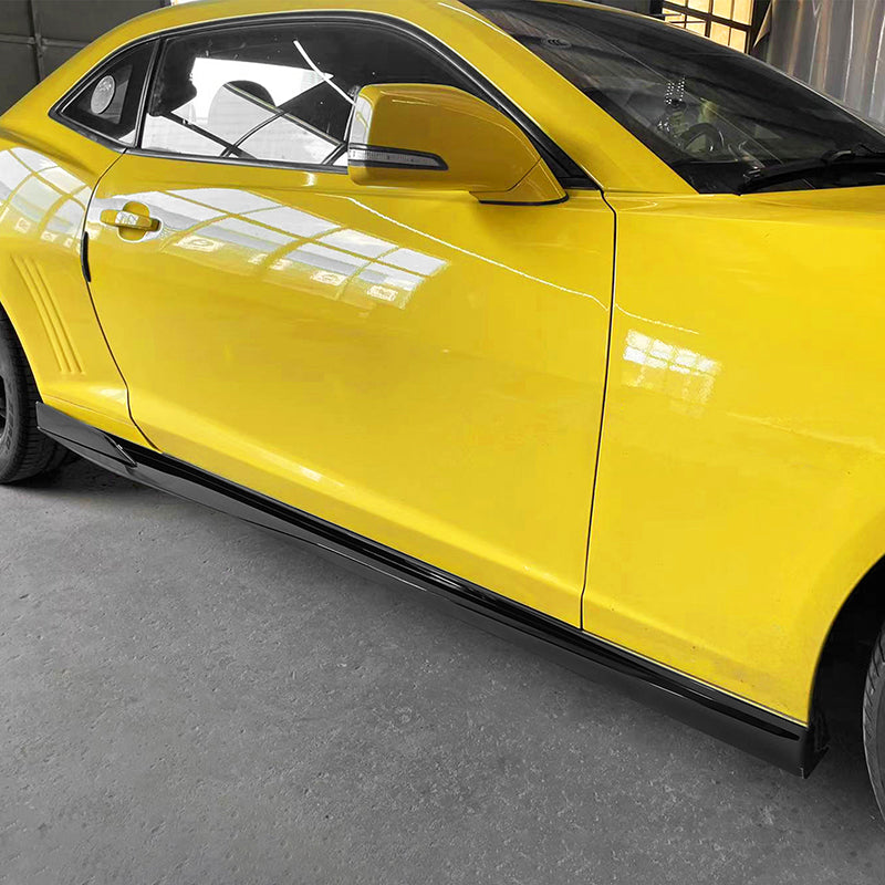 10-15 Chevy Camaro Rocker Style Add On Side Skirts Rocker Panels - Glo ...