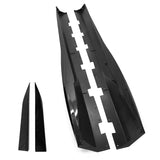 10-15 Chevy Camaro Rocker Style Add On Side Skirts Rocker Panels - Gloss Black PP
