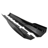 10-15 Chevy Camaro Rocker Style Add On Side Skirts Rocker Panels - Matte Black 4pcs PP