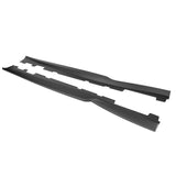 16-20 Chevy Camaro Type A Side Skirts Rocker Panel Matte Black - ABS