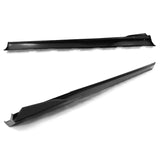 16-22 Chevy Camaro IK V2 Style Side Skirts Extension - Matte Black 4PCS PP