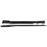 16-22 Chevy Camaro Rocker Style Side Skirts Extension - Matte Black 4PCS PP