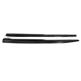 16-19 Chevy Camaro ZL1 Style Side Skirts Panel Extension Pair - Carbon Fiber