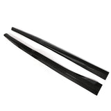 16-19 Chevy Camaro ZL1 Style Side Skirts Panel Extension Pair - Carbon Fiber